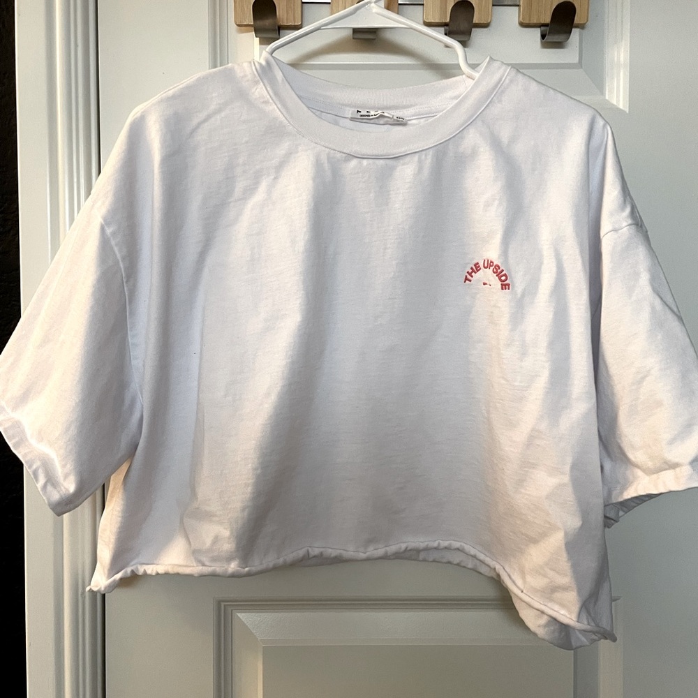 The Upside Cropped Oversized Tee